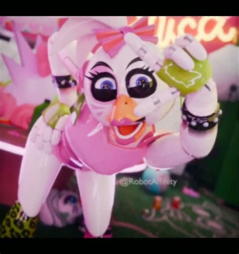 Glamrock chica X Roxanne wolf edit #fnaf
