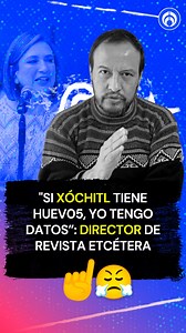 43K views · 2.3K reactions | ️“El plagio es inadmisible en cualquier tipo de trabajo académico”, sentencia Marco Levario, director de la Revista Etcétera, quien le responde a Xóchitl Gálvez: "Si tiene huev05, yo tengo datos”. 類#AbriendoLaConversación #RadioFórmulaMx | Radio Fórmula | Facebook