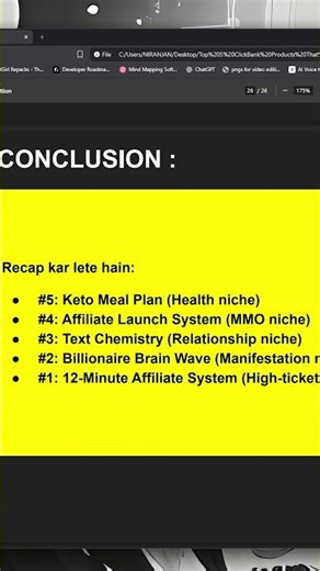 You’re not failing—your product selection is. #clickbank #affiliatemarketingtips #makemoneyonline
