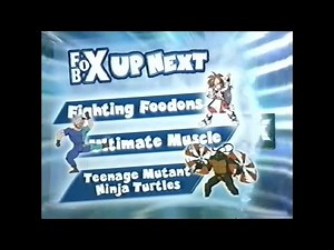 FoxBox TV — Up Next: "Fighting Foodons" / "Ultimate Muscle" / "Teenage Mutant Ninja Turtles" (2003)