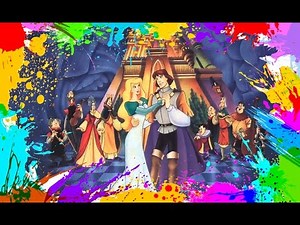 Painting The Swan Princess | Coloring Book Pages for Kids | Paint and color The Swan Princess