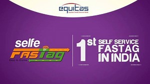 FASTag has been made mandatory at Toll Plazas from 1st December 2019. Go cashless and zip through toll with Equitas FASTag! Order your tag online and get it delivered home. Get your FASTag now- https://bit.ly/2CXYyrI . . #Fastag #EquitasBank | Equitas Small Finance Bank