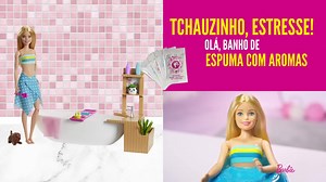 A Barbie sabe como é importante nos sentirmos bem e estarmos conectad@s com nós mesm@s! 🧘‍♀ Conheça a nova linha Barbie Wellness Spa de Luxo. 💖 💆‍♀ | Barbie