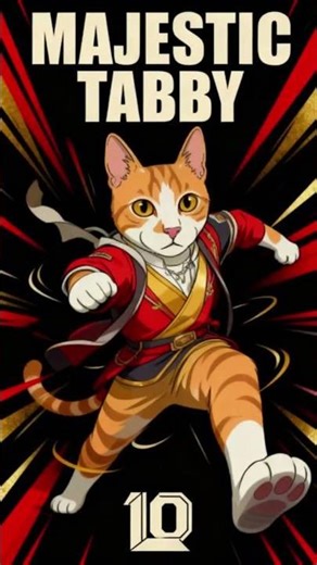 Majestic Tabby NFT – Stylish Cat Portrait Collection