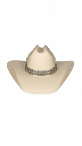 Elegant Beaded Hat Band - Crystal Hat Band - Adjustable Hatband - Cowboy Hat Band - Silver Hat Band - Bridal Band - Hat Jewelry - Hand Made - Etsy