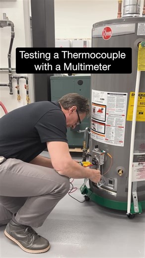 Rheem Water Heating on Instagram: "Pilot won’t stay lit? With your multimeter you can test for continuity. 🔥 If you rule out thermocouple, what’s next?"