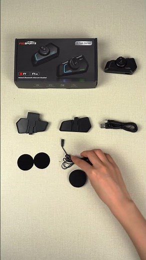 Quick unboxing the Fodsports T1 Motorcycle Intercom