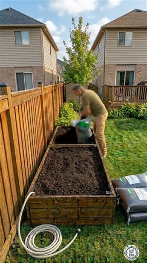 DIY Organic Carrot Planting Bed with Automated Watering System in Backyard Garden #carrot #organic