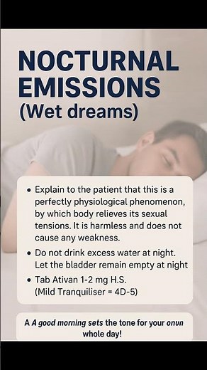 🌙 Nocturnal Emissions (Wet Dreams) Explained 🌙