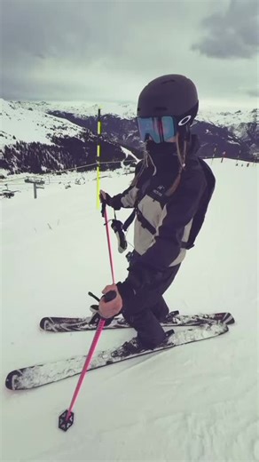 Anything but training #ski #seasonaire #notskiing #meribel #3vallees