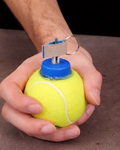 Mini Bomb From a Tennis Ball?! | Science, Tech and Universe