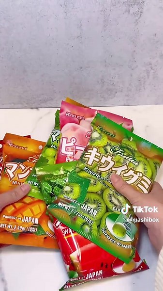 Mashi Box (@mashibox) - Japanese Fruit Flavored Gummy Candy Variety