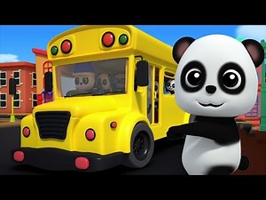 Roues sur le bus | Musique pour enfants | Comptine | Kids Song | Kids Rhyme | Wheels On The Bus