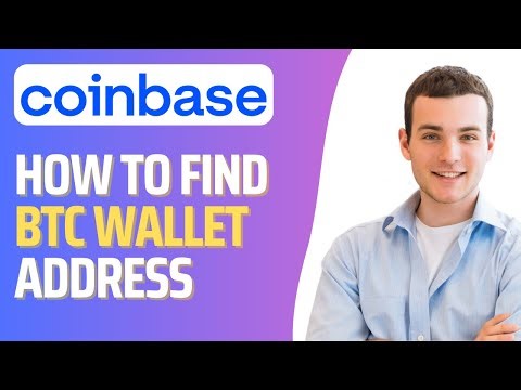 How To Find BITCOIN Wallet Address on Coinbase