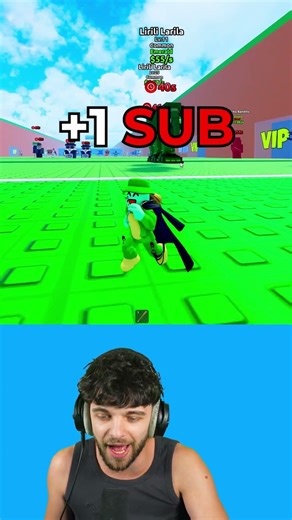 I GROW with every SUBSCRIPTION on Tsunami Brainrot!