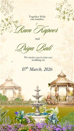 Custom Digital Invite | Elegant & Affordable