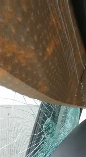 Giant Rusty Steel vs Modern Truck Cabin! 🚛💥