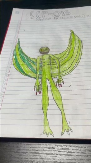 Day 16 of Drawing 1 SCP Every Day: SCP-016 #scp #scpfoundation #scp016 #art #drawing #sketching