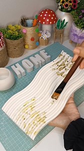 Creative Gypsum decor 🤍✨ #fblifestyle | Davo - Diy