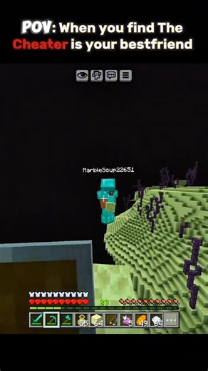 I Trusted My Best Friend… He Was Playing Creative 😳 | Minecraft Shorts