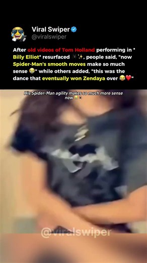TOM HOLLAND's Billy Elliot performance has fans obsessed 😭✨ #TOMHOLLAND #SPIDERMAN