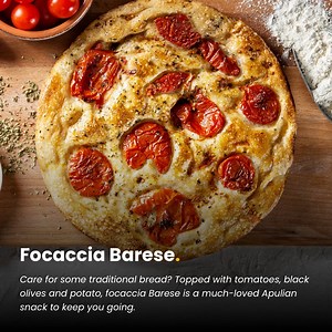 30K views · 31 reactions | Discover Puglia on a plate! 䀹陵 Feast on pasta dishes, such as orecchiete con cime di rapa. Enjoy all things bread, from focaccia Barese to toasted friselle. Want something lighter? Savory panzerotti and stuffed pork bombette make for the perfect street food.  bit.ly/3AUNWsz | Costa | Facebook