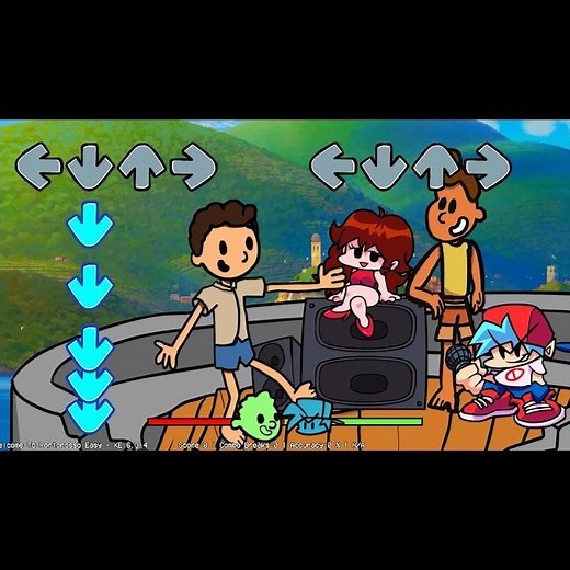 Luca in Friday Night Funkin Mode #1 (Luca VS Boyfriend)