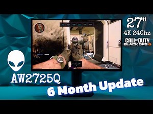 Alienware AW2725Q... 6 Months Later - QD OLED Gen4 My HONEST Review