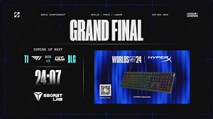 Worlds 2024 - T1 vs BLG - Grand Final