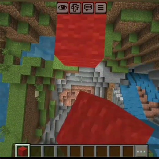 Minecraft god bridge tutorial #minecraft
