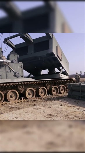 M270 MLRS Reloading in Action! 🚀🔥 #shorts #military