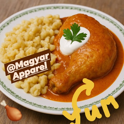 🔥 CHICKEN PAPRIKÁS LEGEND ALERT! 🔥 Did you know the first published recipe for **Chicken Paprikás** dates back to **1830** please see below! That’s right — nearly two centuries of delicious Hungarian tradition simmered to perfection. If you ever wondered what heaven smells like, the answer comes in one word: **Paprikás.** The kind that *isn’t a soup*, that hugs the nokedli like a dream, and that makes you question every diet decision you’ve ever made. 🫶 The secret? Patience, lard, and that ri