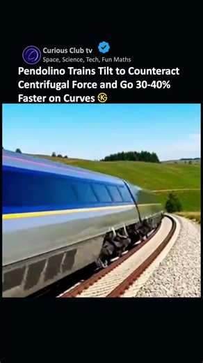 Tilting trains: That 8-degree tilt makes such a difference at 125mph #automobile