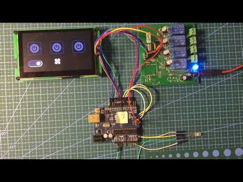 LCD HMI-DWIN với Arduino.