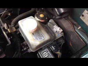 2003 montero limited brake pump noise.