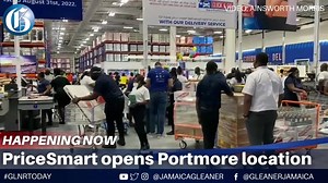 64K views · 1.1K reactions | (25).mp4 Customers have been streaming into the new Portmore location of PriceSmart Jamaica. The store opened at 8 o'clock this morning to dozens of customers who were waiting at the door. The company has said its club membership has exceeded expectations. #GLNRToday | Jamaica Gleaner | Facebook