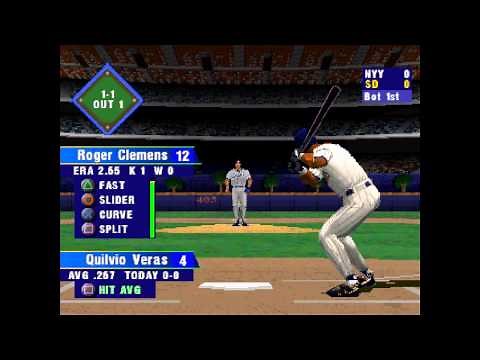 MLB 2000 ... (PS1) Gameplay