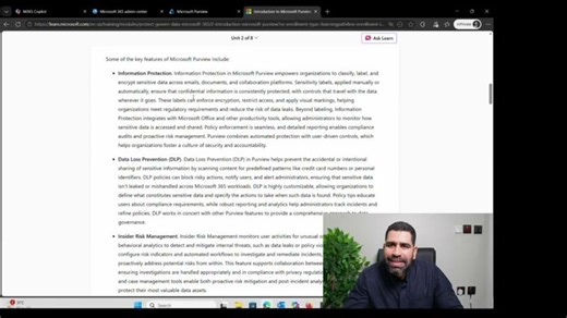 06 AB 900 M365 Copilot and Agent Administration - Purview01 بالعربى | Khaled Rezk