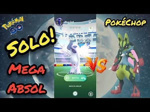 Mega Absol SOLO Raid - Pokémon Go
