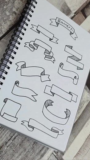 Drawing Tutorial: 10 Banner Drawing Ideas for Artists!