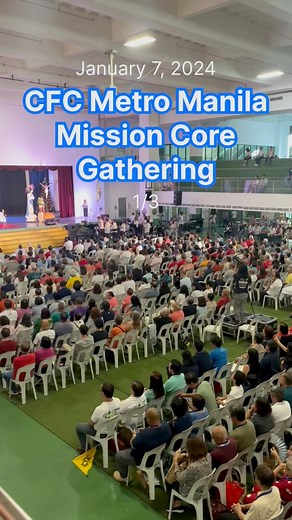 27K views · 1.1K reactions | CFC Metro Manila Mission Core Gathering. Holy Mass with Fr. Jason Laguerta, exhorting CFC to seek the light, reflect the light, and be the light. | Couples for Christ | Facebook