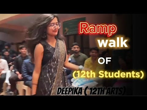 Farewell Ramp walk🔥of class 12 th | #deepikआyadअव #ratanjeemodernschool #viral #trending #farewell