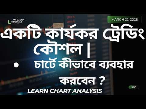 একটি কার্যকর ট্রেডিং কৌশল | চার্টে কীভাবে ব্যবহার করবেন ?