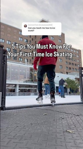 Beginner Ice Skater Tips 🔥😱 #iceskating #winter #learnonyoutube #shorts