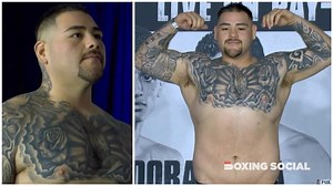 322K views · 3.6K reactions | WOW! THE RUIZ TRANSFORMATION  The rejuvenated Andy Ruiz Jr weighs in 27lbs lighter than his last bout for his comeback clash against Chris Arreola. ⚖️ Ruiz: 256lbs ⚖️ Arreola: 228.5lbs  Premier Boxing Champions  Betfred Fight Odds: bfd.me/3tzgIZ8 #Boxing #RuizArreola | Boxing Social | Facebook