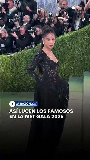 Así lucen los famosos en la Met Gala 2026