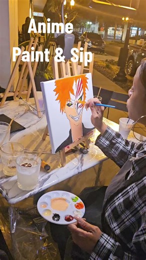 Anime Paint and Sip Orlando Buy tickets on Eventbrite @Yo mammy