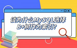 为什么MySQL选择B+树作为索引？
