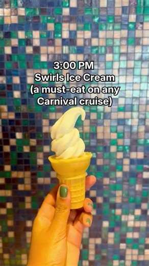 Everything I ate in a day on Carnival Glory 🍔