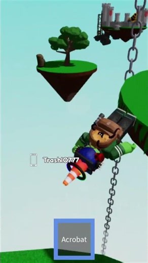 Pov: you use acrobat when someone is using booster #roblox #trashio777 #slapbattles